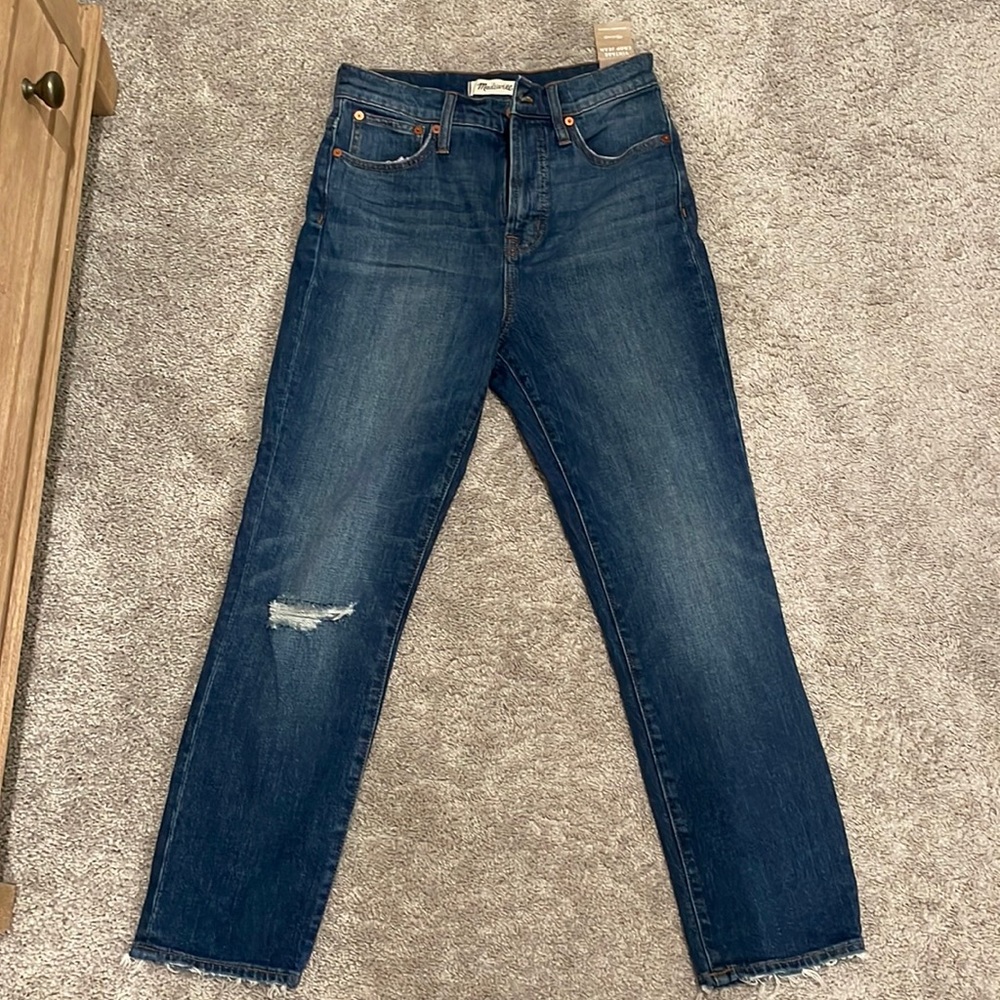Madewell perfect vintage crop Jean